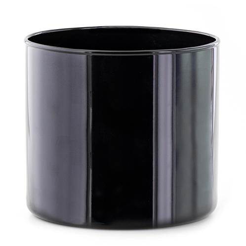 Black 3-Wick Tumbler Jar