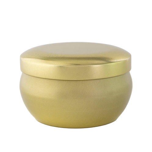 Gold Bubble Tin with Lid