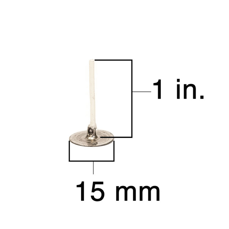 LX 8 1 inch by 20 mm candle wick size